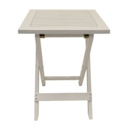 Leigh Country Folding Adirondack Side Table White