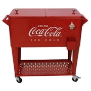Leigh Country Leigh Country Coca-Cola Embossed Retro ICE COLD 80 qt. Cooler with Tray