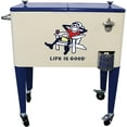 thumbnail image 1 of Leigh Country "Life is Good® 60 Quart Metal Outdoor Patio cooler - Beige Adirondack Jake, 1 of 8