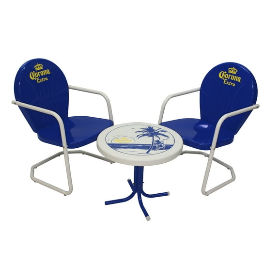 Leigh Country MC 47930 Corona Extra Adult Metal Patio Bistro Set