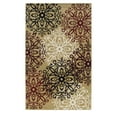 thumbnail image 1 of Leigh Modern Polypropylene Floral Medallion Indoor High Traffic Area Rug - 8' x 10', Gold, 1 of 4