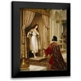 thumbnail image 1 of Leighton, Edmund Blair 15x18 Black Modern Framed Museum Art Print Titled - A King and a Beggar Maid, 1 of 5