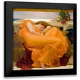 thumbnail image 1 of Leighton, Frederic 20x20 Black Modern Framed Museum Art Print Titled - Flaming June, 1 of 5