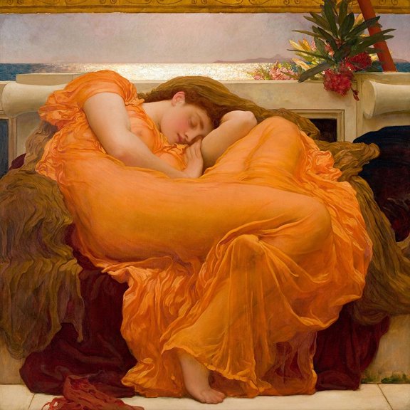 Leighton  Frederic Poster Print by Flaming June
