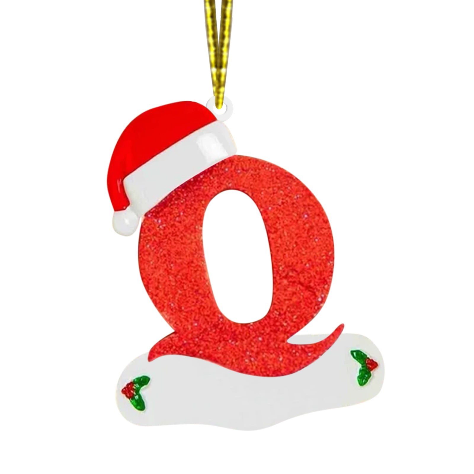 Leiity Christmas Alphabet Ornaments 26 Alphabet Ornaments Christmas