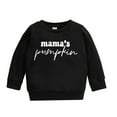 Leiity Toddler Baby Boy Girl Long Sleeve Shirts Pumpkin Letter Print