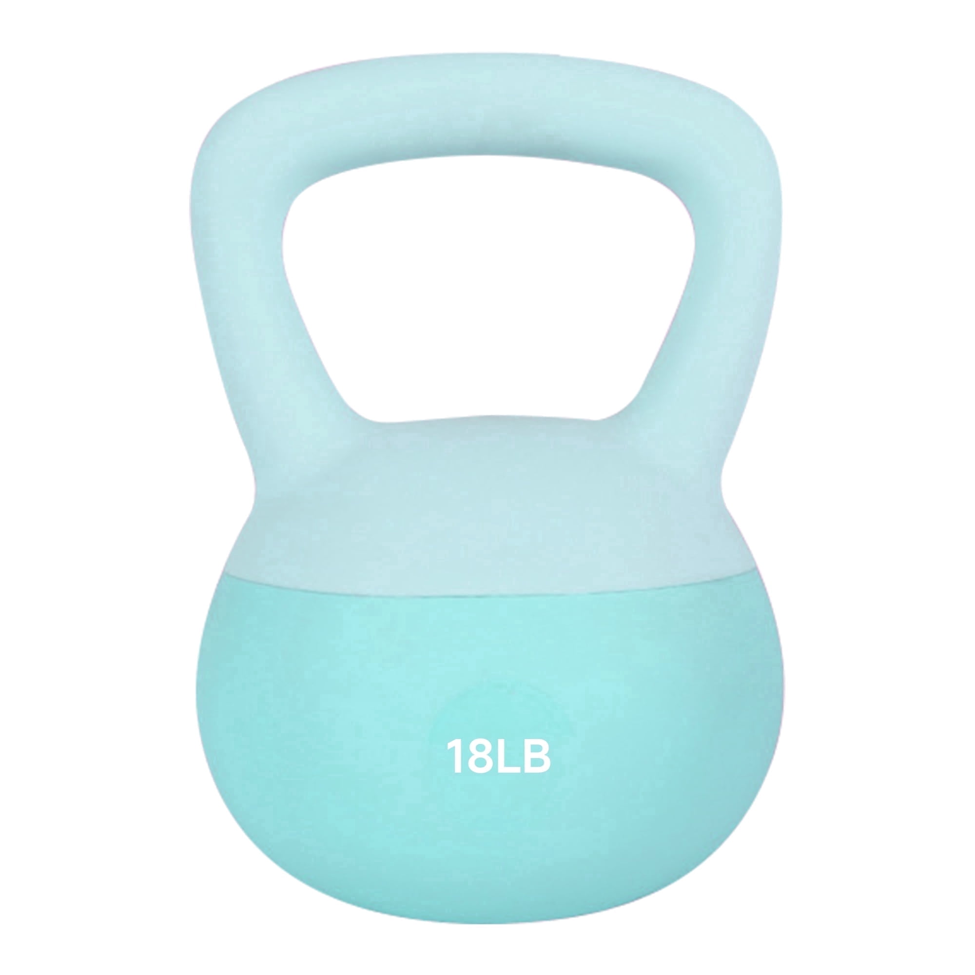 Leikefitness Soft Kettlebells, Steel Shot Filled Weights for Women and Men, Color Coded Anti Slip Soft Kettlebells, Home workout