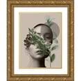 thumbnail image 1 of Leila 15x18 Gold Ornate Wood Framed with Double Matting Museum Art Print Titled - Lili Collection Creative Art Series, 1 of 4