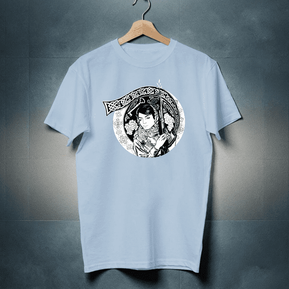 Leila Khaled T-Shirt Short Sleeve Crew Neck