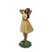 Leilani Dashboard Hula Doll Flower Placing Pose 7