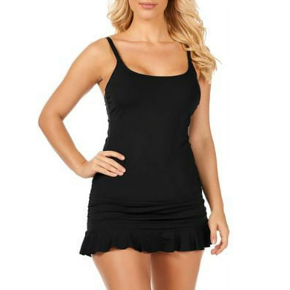 Leilani Womens Solids Cocoa Beach Underwire Tankini Top Style-C720003