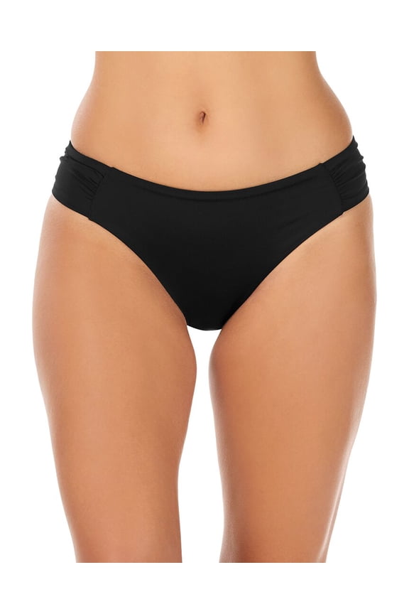 womens Shirred Side Basic Bottom, 14