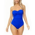 thumbnail image 1 of Leilani womens  Solstice One Piece Swimsuit, 10, Blue, 1 of 3