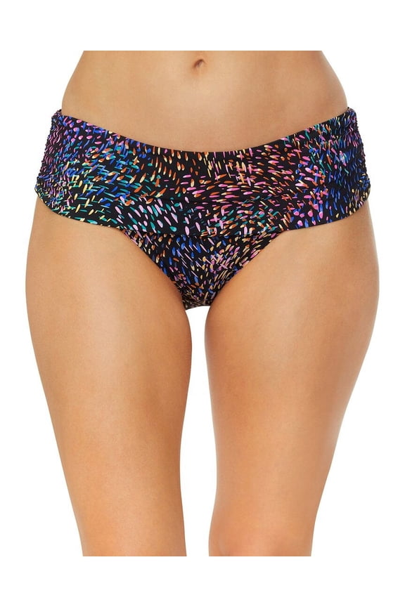 womens Tahiti Bikini Bottom, 8, Black