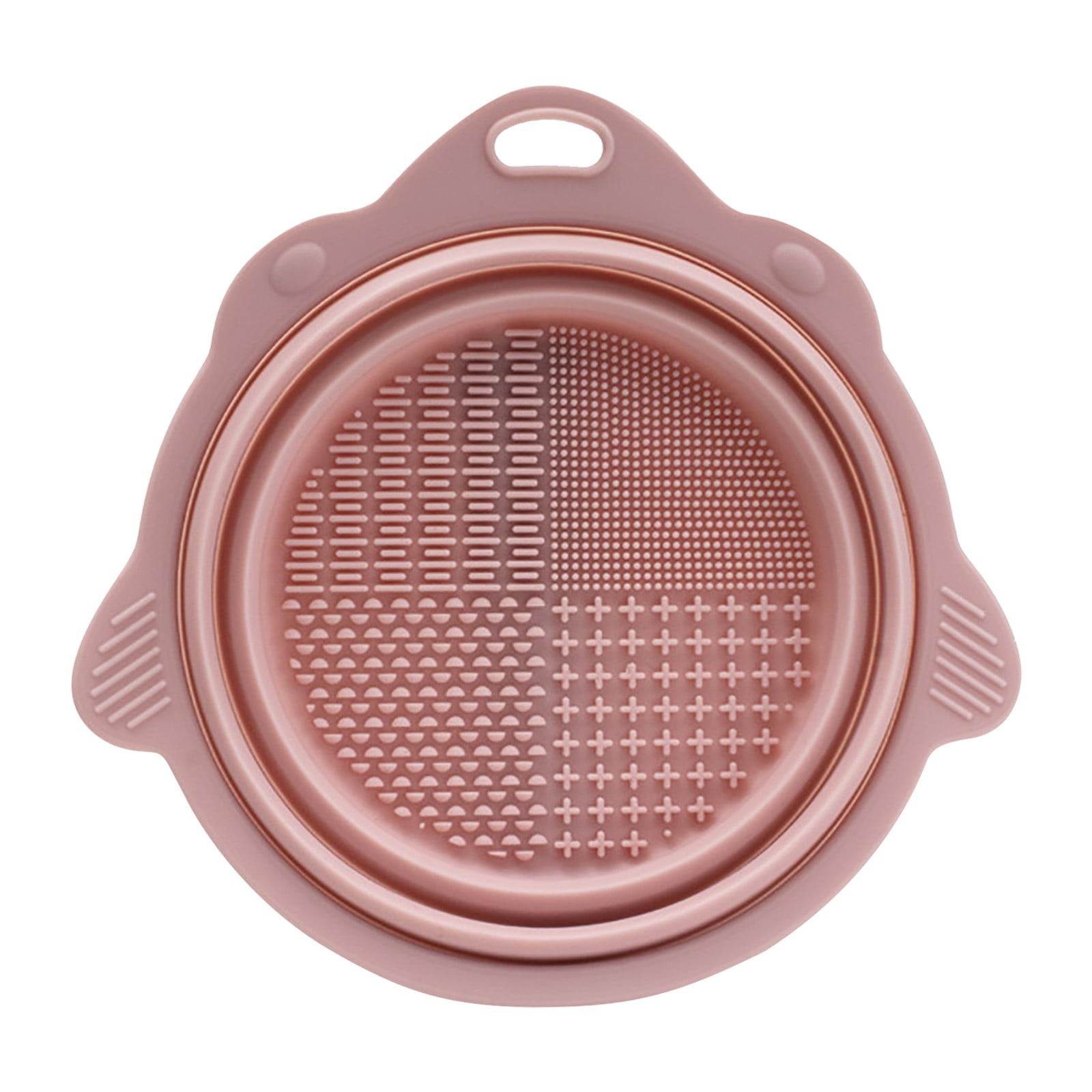Leileiiiii Face Wash Sponges Makeup Brush Cleaning Mat Foldable