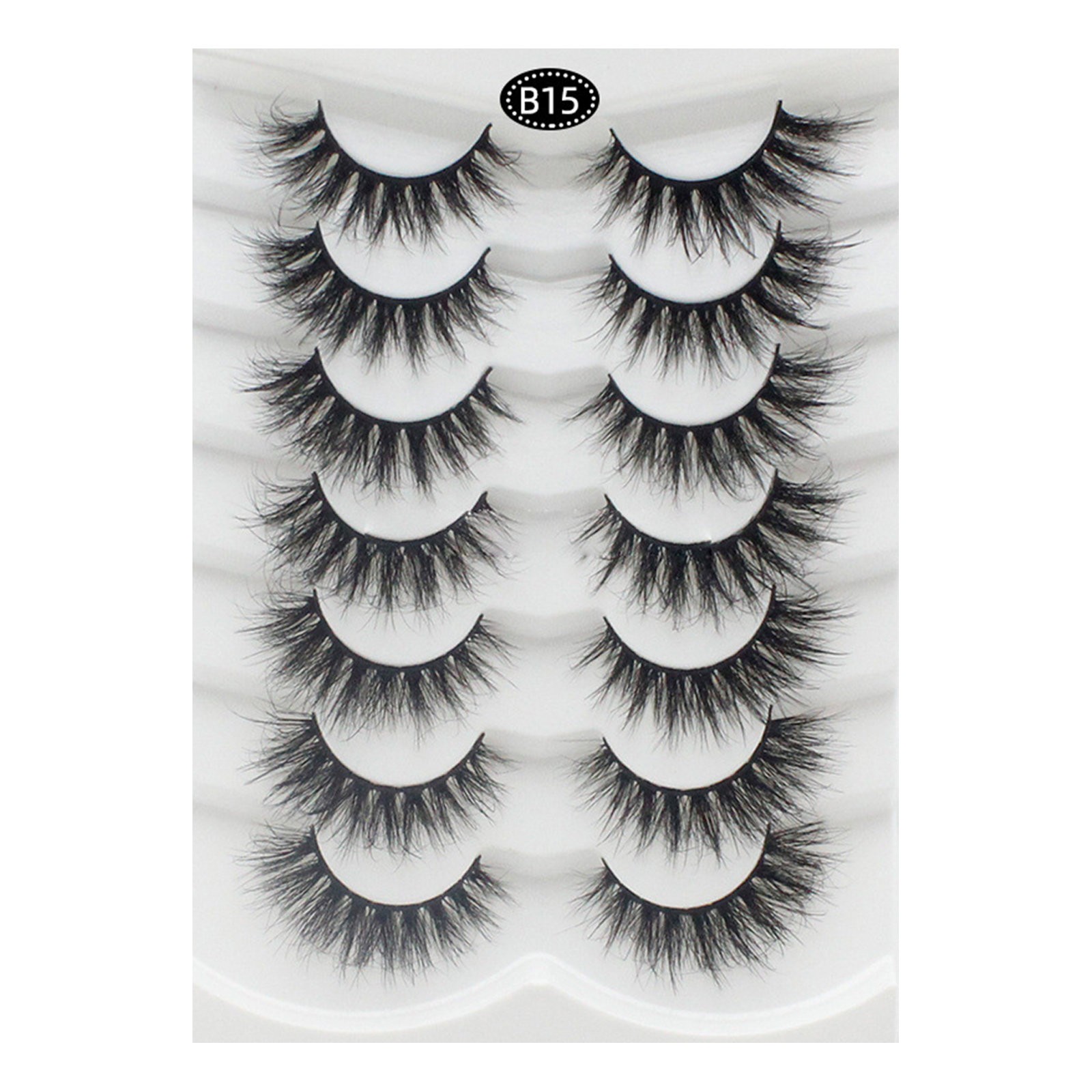 Leileiiiii False Eyelashes Lashes 5 Pairs Soft Lashes 3D 6D Volume ...