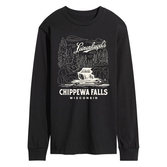 Leinenkugel - Chippewa Falls Wisconsin - Men's Long Sleeve Graphic T-Shirt