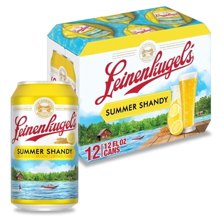 Leinenkugel's Summer Shandy Craft Beer, 12 Pack, 12 fl oz Aluminum Cans, 4.2% ABV