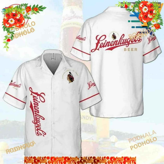 Leinenkugels Beer Hawaiian Shirt