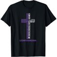 thumbnail image 1 of Leiomyosarcoma Fight Cancer Ribbon T-Shirt, 1 of 4