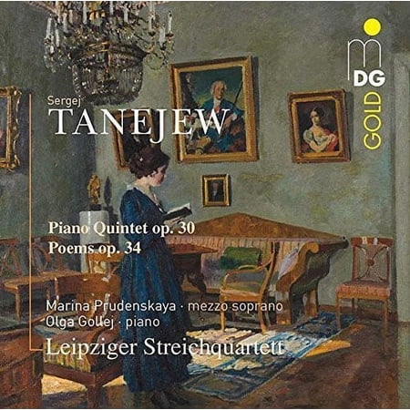 Leipzig String Quartet / Gollej,Olga - Taneyev: Piano Quintet Op.30 Songs Op.34 - Music & Performance - CD