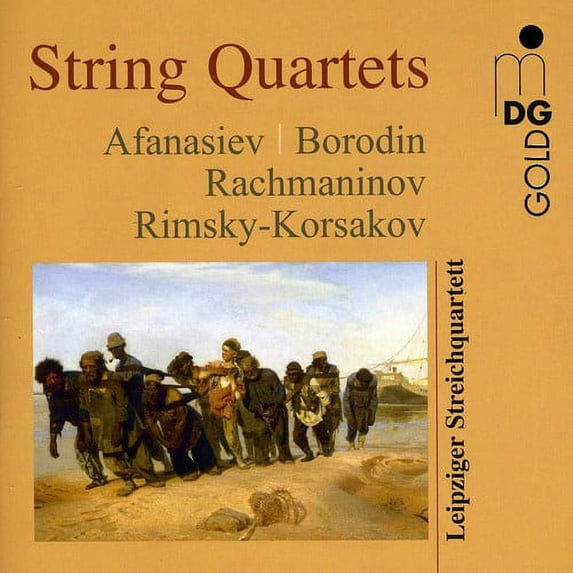 Leipziger Streichquartett - Russian String Quartets - Music & Performance - CD