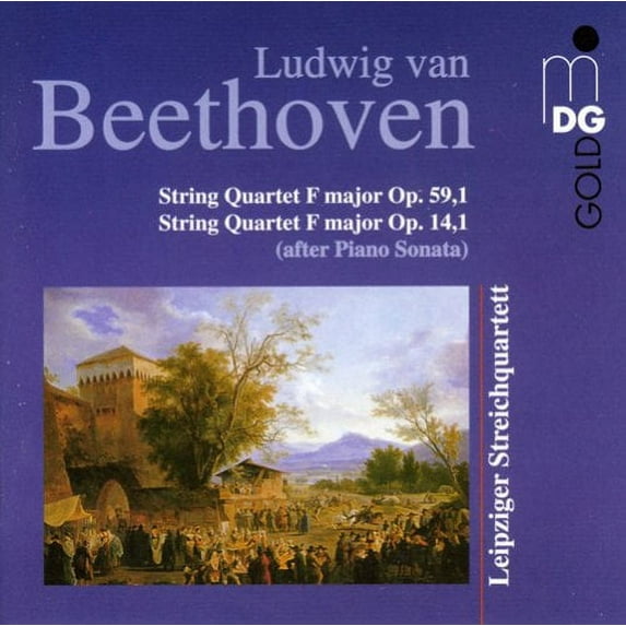 Leipziger Streichquartett - String Quartets Op 59 1 & F Major - Music & Performance - CD