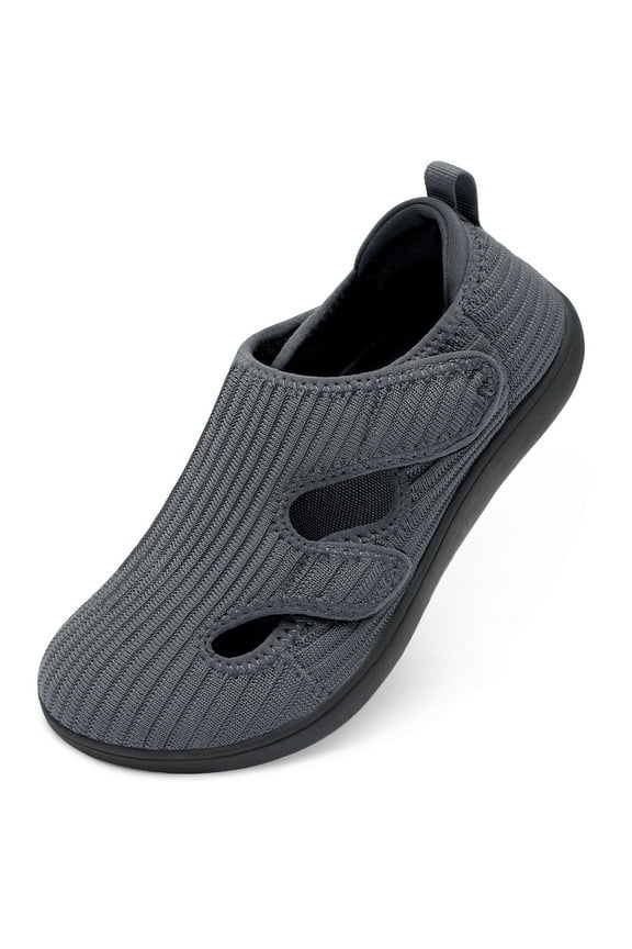 Diabetic Walking Shoes, Adjustable Wide, for Swollen Arthritis Edema Feet