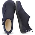 thumbnail image 1 of Leisfit Womens Men Slippers Wide Width Diabetic Shoes Adjustable Barefoot Walking Shoes for Arthritis Edema Feet, 1 of 8
