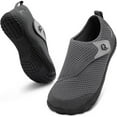 thumbnail image 1 of Leisfit Women Men Wide Diabetic Barefoot Shoes Adjustable Walking Sneakers, 1 of 7