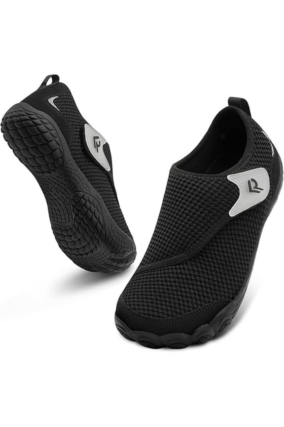 Women Men Wide Diabetic Barefoot Shoes Adjustable Walking Sneakers