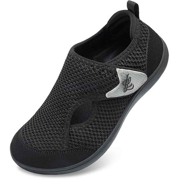 Leisfit Diabetic Shoes for Women Adjustable Wide Width Walking Shoes for Arthritis Edema & Swollen Feet Zero Drop Sole Comfort