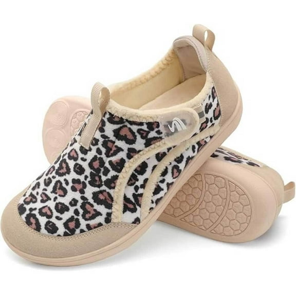 Leisfit Women Wide Toe Velcro Diabetic Shoes