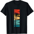 thumbnail image 1 of Leisuo Miami Florida T-Shirt Men Women Summer Style Polyester Round Neck Short Sleeved black, 1 of 3