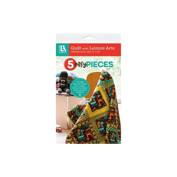 Leisure Arts 5 Easy Pieces Quilting Pattern