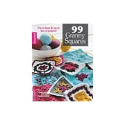 Leisure Arts 99 Granny Squares Book, Granny Square Crochet Book, Square Crochet Squares Sourcebook, Patterns And Projects