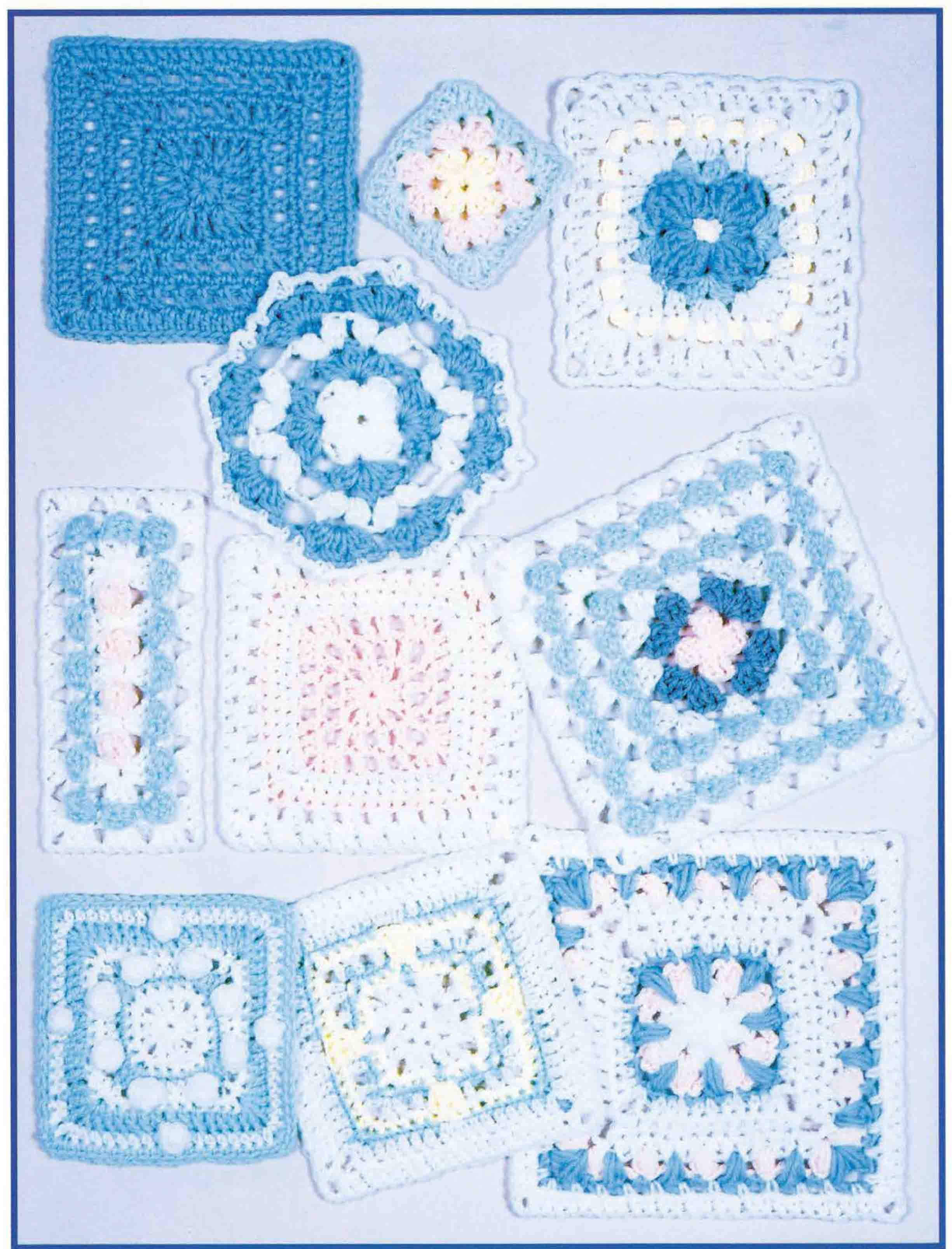Been working on this for a year, all the granny squares in a book