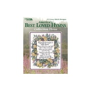 Leisure Arts Americas Best Loved Hymns Collection 3 Cross Stitch Book, 12 Counted Cross Stitch Designs, Hymn Lyrics and Framed Display Charts
