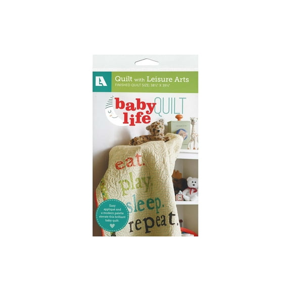 Leisure Arts Baby Life Quilt Pattern Book - Quilting Guide with Step-by-Step Patterns, Quilting Techniques, Design Ideas, and Quilt Projects for Beginners & Experienced Quilters
