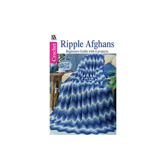 Leisure Arts Beginner's Ripple Afghan Crochet Book