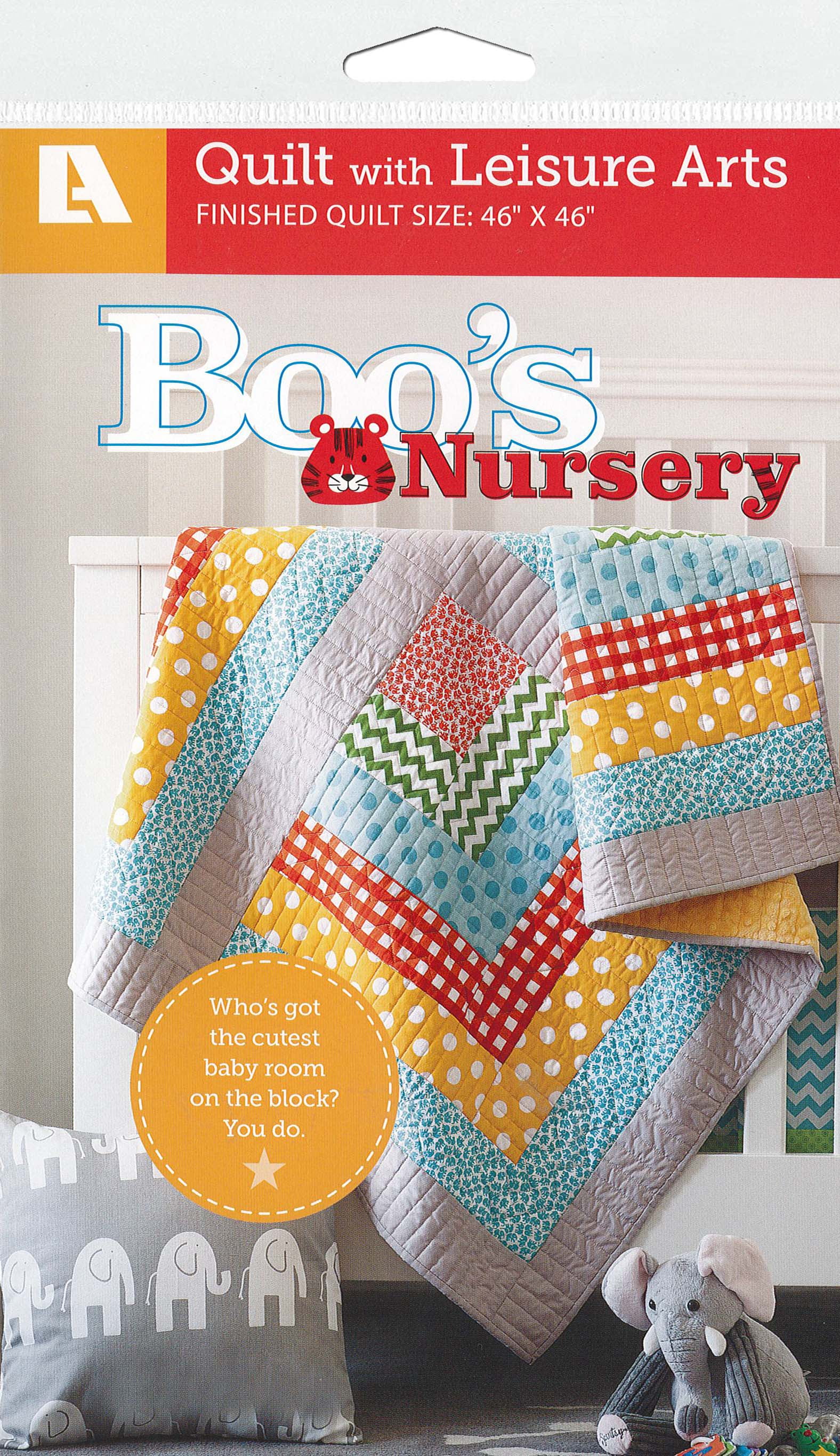 Leisure Arts Boo's Nursery Quilt Quilting Pattern
