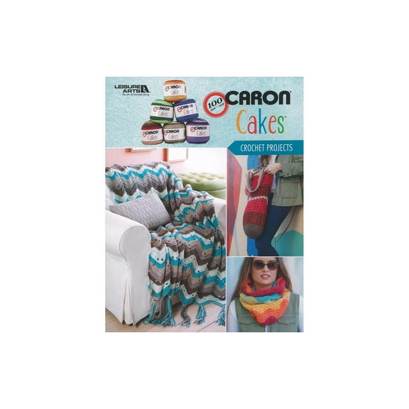 Leisure Arts Caron Cakes Crochet Book, Crochet Pattern Books, Books Patterns, Patterns, Stitch Book, Patterns For Beginners