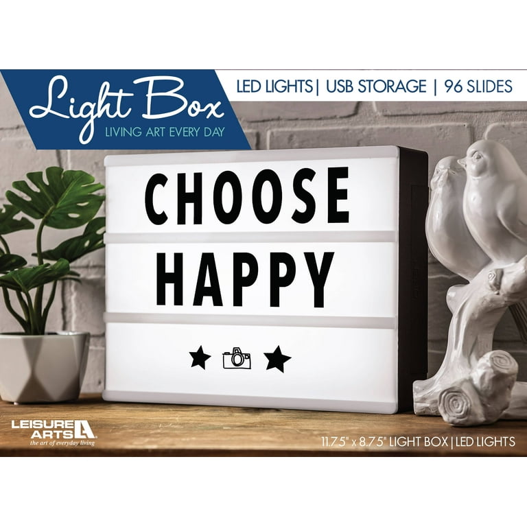 Leisure Arts Light Box LED 11.75x8.75 