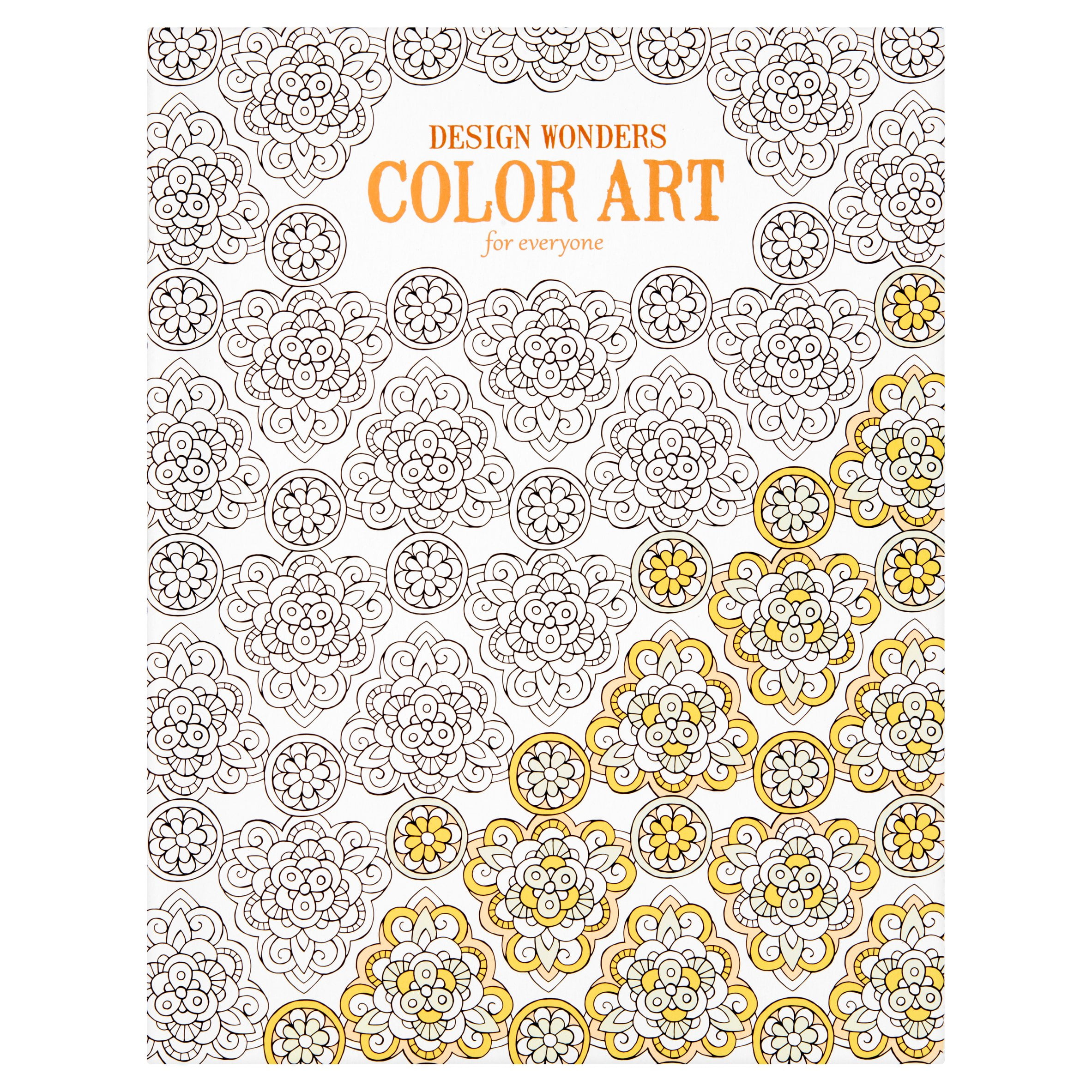 Leisure Arts Color Art for Everyone Design Wonders Coloring Book 24 ...