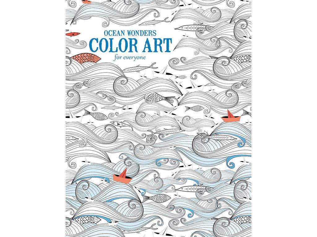 Leisure Arts Color Art for Everyone Ocean Wonders Coloring Book, 1 Each - image 1 of 2