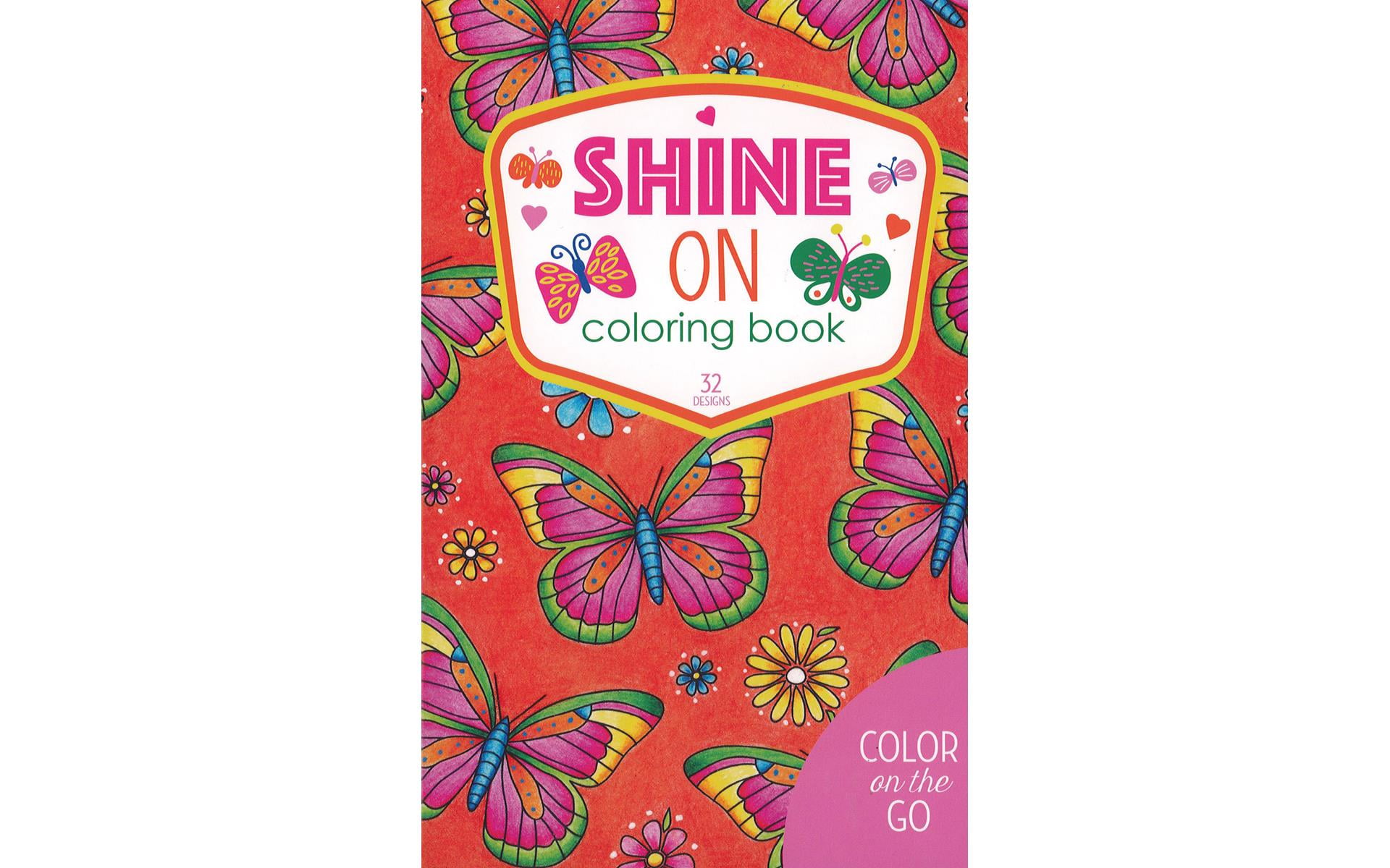 Leisure Arts Color Go Shine On Coloring Book