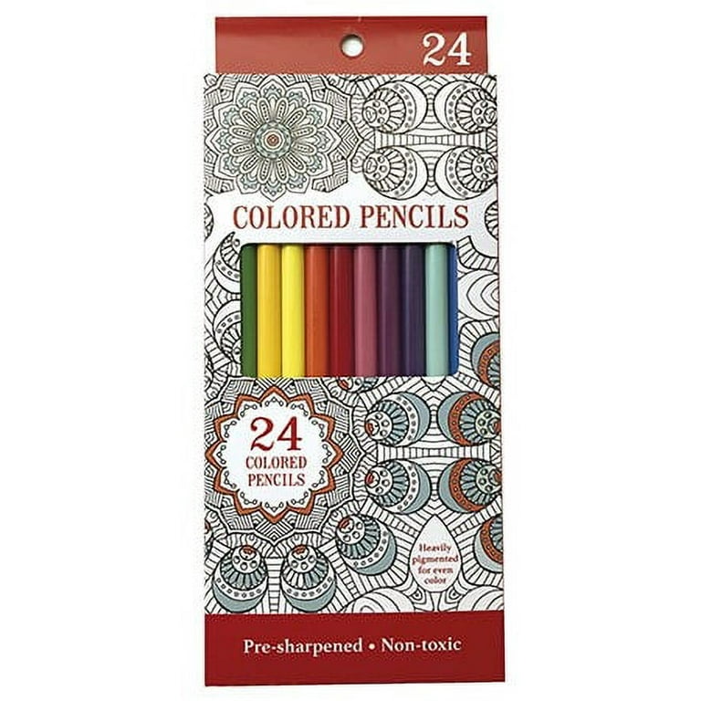 Leisure Arts Colored Pencils, 24 Piece