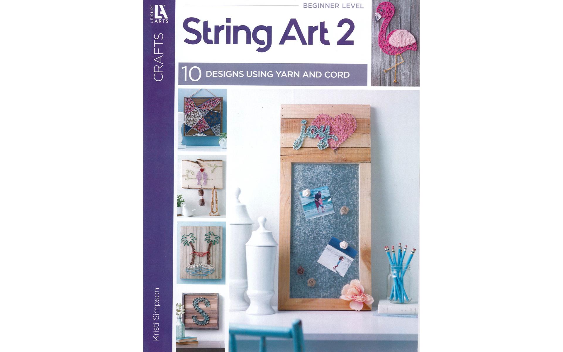 Leisure Arts Crafts String Art 2 Crafting Book - Walmart.com