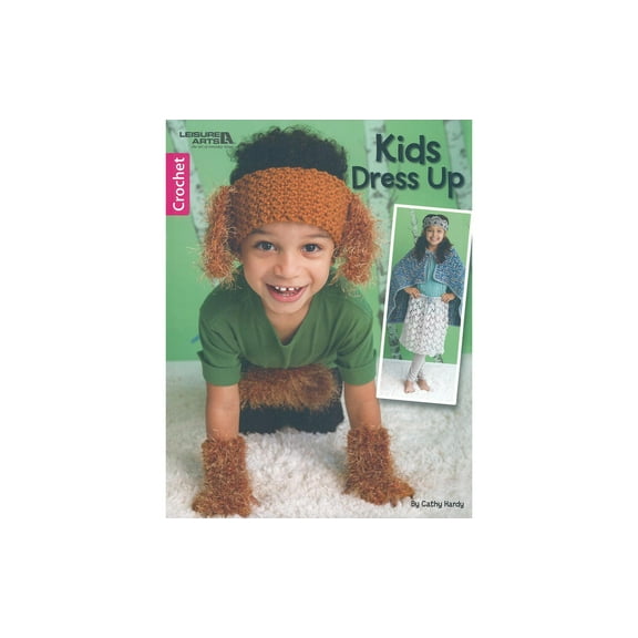 Leisure Arts Crochet Kids Dress Up Crochet Book