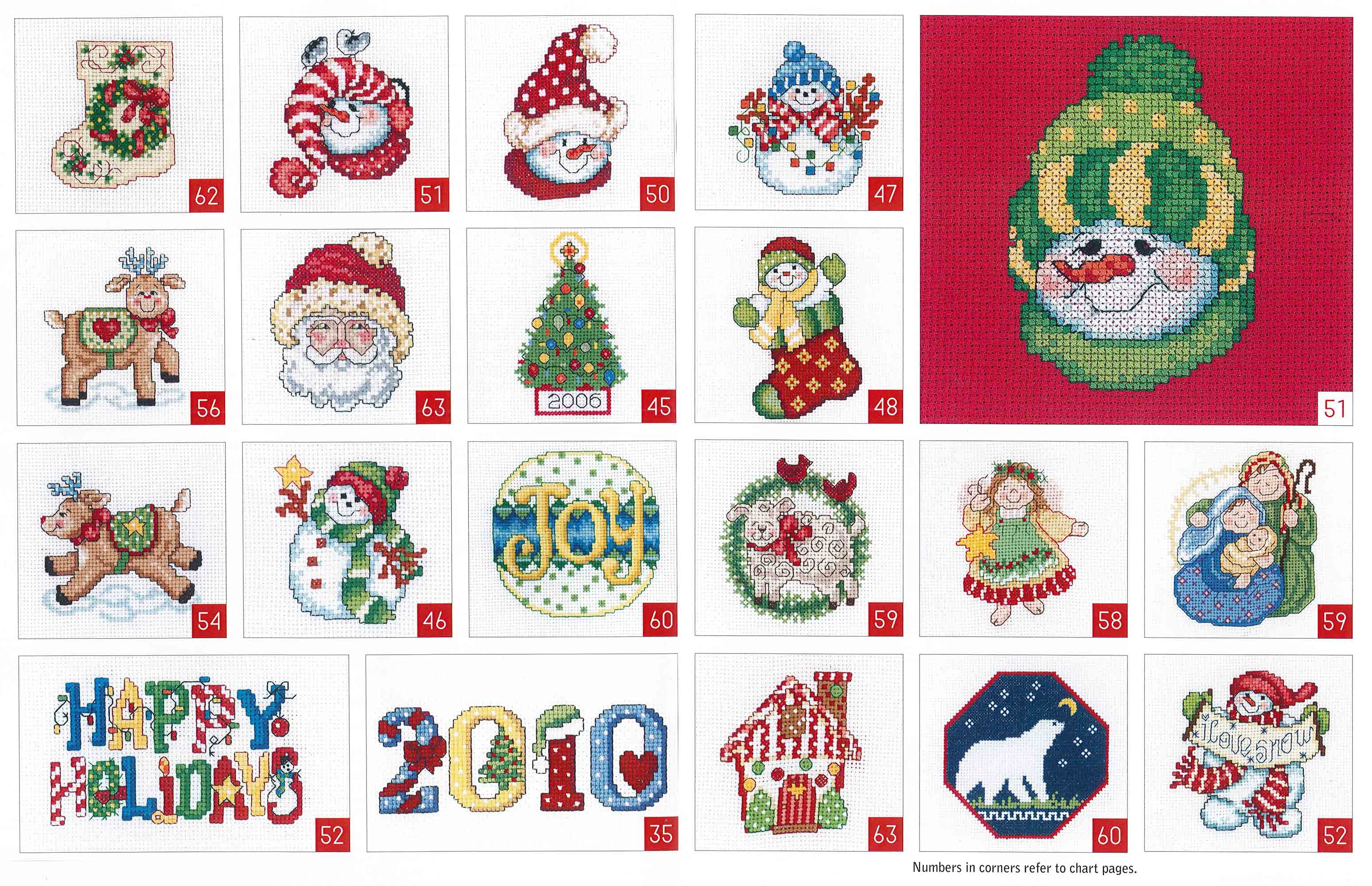 Leisure Arts Cross Stitch Holiday Ornaments Galor Cross Stitch Book- Cross  stitch pattern kits From snowmen to elves to woodland creatures, 98  Christmas cross s… in 2023